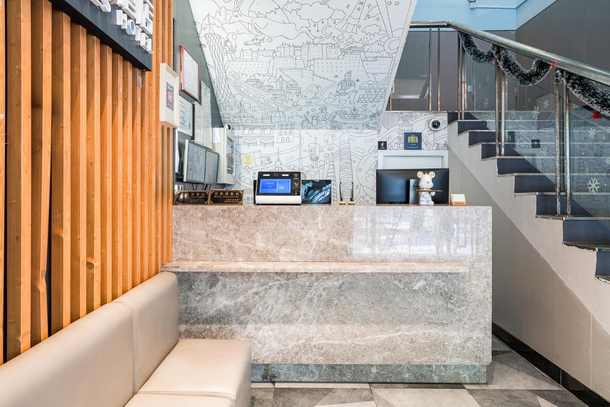 Meego Yes Hotel Şanghay Dış mekan fotoğraf