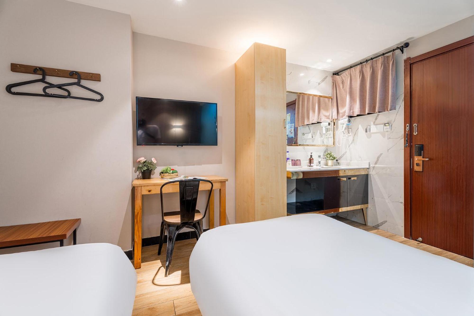 Meego Yes Hotel Şanghay Dış mekan fotoğraf
