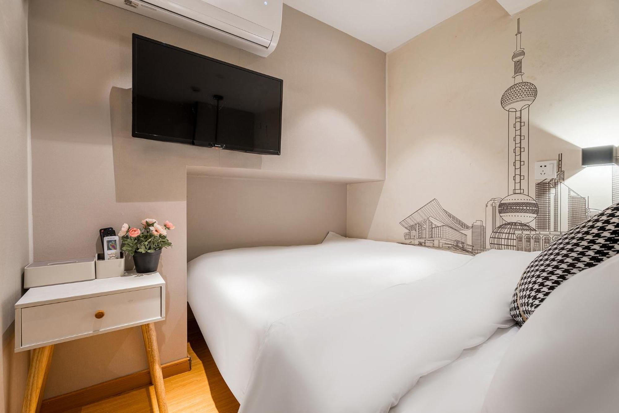 Meego Yes Hotel Şanghay Dış mekan fotoğraf