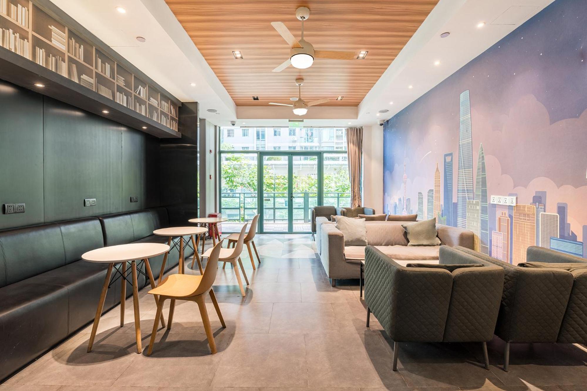 Meego Yes Hotel Şanghay Dış mekan fotoğraf