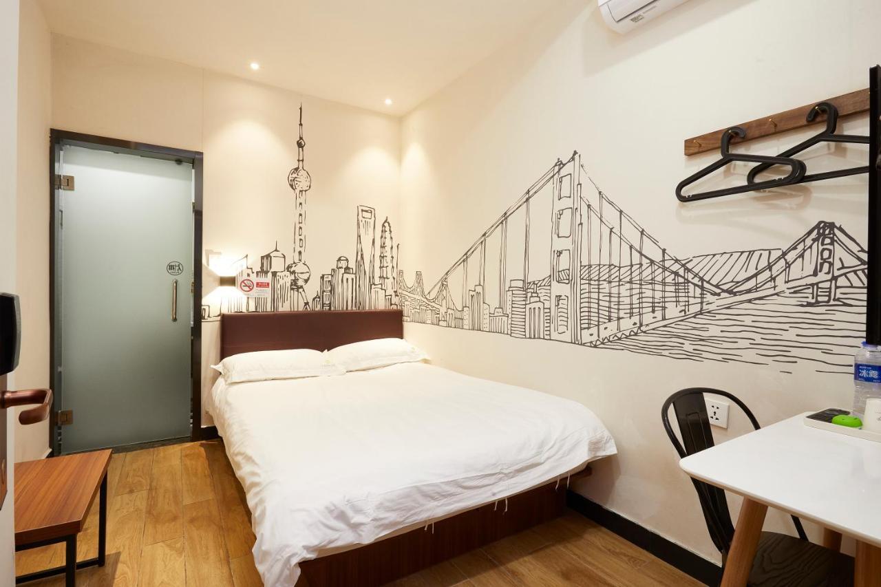 Meego Yes Hotel Şanghay Dış mekan fotoğraf